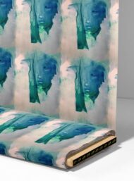 Face abstract style with blue,green colors - Image 4