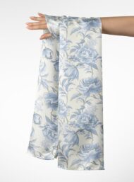 Petal flower style with white, blue colors - Image 3