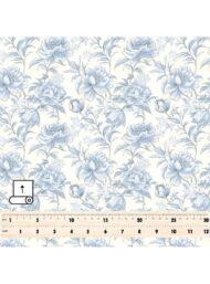 Petal flower style with white, blue colors - Image 5