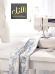 Petal flower style with white, blue colors - Image 7