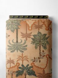 Palm nature style with green,brown colors