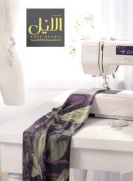 Leaf flower style with purple,green colors - Image 7