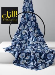 Petal flower style with blue,white colors - Image 2