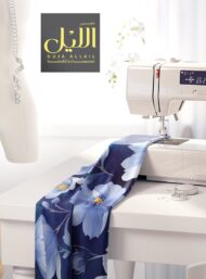 Petal flower style with blue,white colors - Image 7