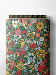 Bloom flower style with red,yellow colors