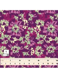 Bloom flower style with purple,green colors - Image 5