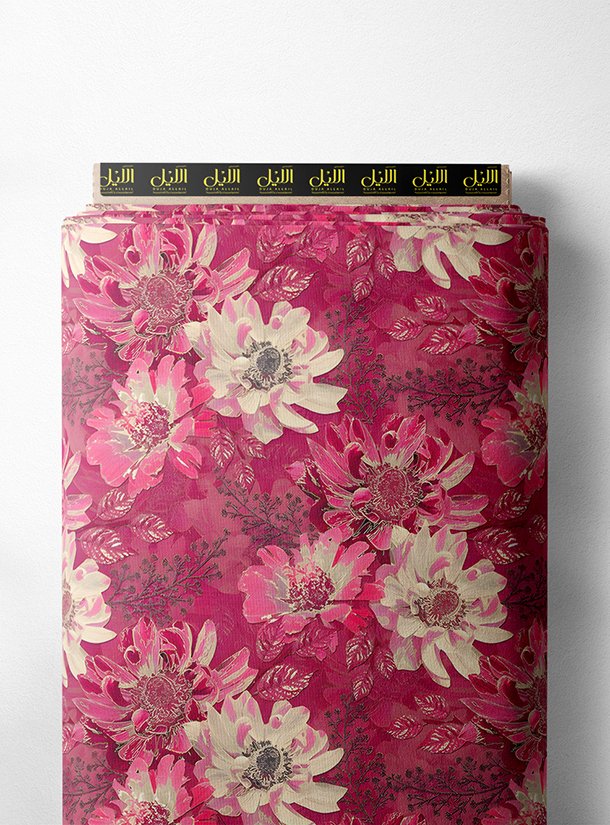 LAI01-3389_1.jpg Petal flower style with pink,white colors - Image 1