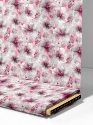 Petal flower style with pink,white colors - Image 4