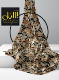 Rose flower style with brown,white colors - Image 2