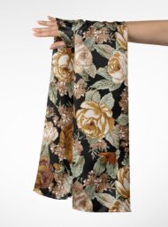 Rose flower style with brown,white colors - Image 3