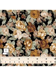 Rose flower style with brown,white colors - Image 5