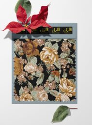 Rose flower style with brown,white colors - Image 6