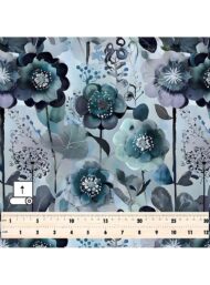 Petal flower style with blue,green colors - Image 5