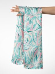 Bloom flower style with pink,white colors - Image 3