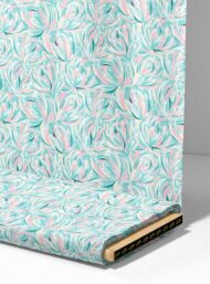 Bloom flower style with pink,white colors - Image 4