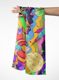 Planet mixed style with purple,yellow colors - Image 3