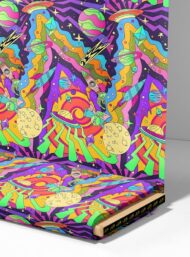 Planet mixed style with purple,yellow colors - Image 4