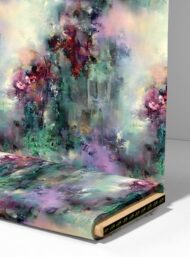 Bloom flower style with pink,green colors - Image 4