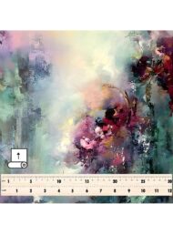 Bloom flower style with pink,green colors - Image 5