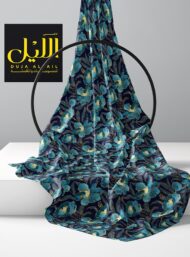 Petal flower style with blue,green colors - Image 2