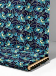 Petal flower style with blue,green colors - Image 4