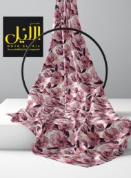 Petal flower style with pink,green colors - Image 2