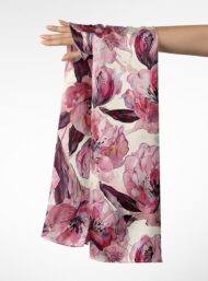 Petal flower style with pink,green colors - Image 3