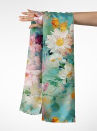 Petal flower style with pink,white colors - Image 3