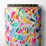 Brush others style with pink,blue colors