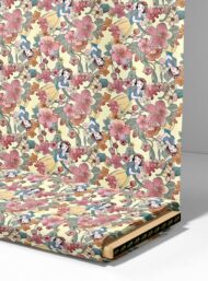 Bloom flower style with pink,green colors - Image 4