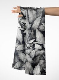 Leaf nature style with grey, white colors - Image 3