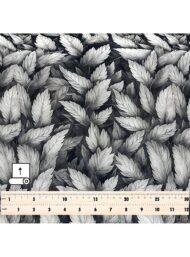 Leaf nature style with grey, white colors - Image 5