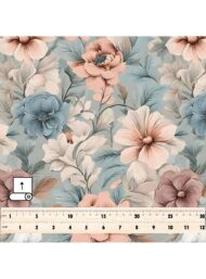 Petal flower style with pink,blue colors - Image 5