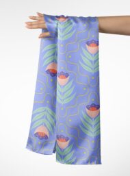 Bloom flower style with pink,green colors - Image 3