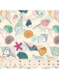 Shell nature style with pink,green colors - Image 5