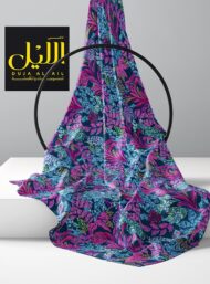 Leaf flower style with blue,pink colors - Image 2