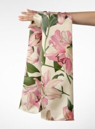 Petal flower style with pink,green colors - Image 3