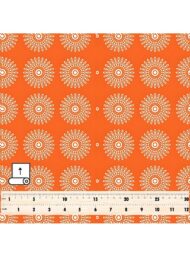 Bloom flower style with orange, white colors - Image 5