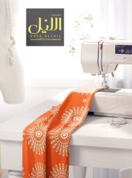 Bloom flower style with orange, white colors - Image 7