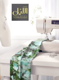 Bloom flower style with green, white colors - Image 7