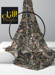 Paisley flower style with red,yellow colors - Image 2