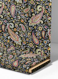 Paisley flower style with red,yellow colors - Image 4