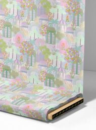 Flower nature style with green,pink colors - Image 4