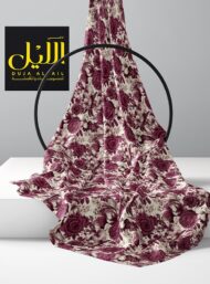 Petal flower style with red,white colors - Image 2