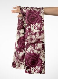 Petal flower style with red,white colors - Image 3