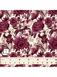 Petal flower style with red,white colors - Image 5