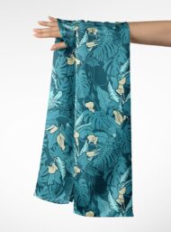 Leaf nature style with blue,green colors - Image 3