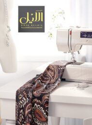 Leaf flower style with brown,white colors - Image 7