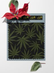 Leaf nature style with green, black colors - Image 6