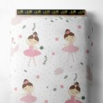 Girl flower style with pink,white colors